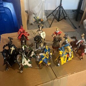 Schleich Medieval Knight Action Figures